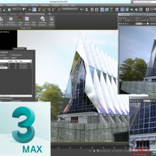 طراح معماری با نرم افزار 3D-MAX